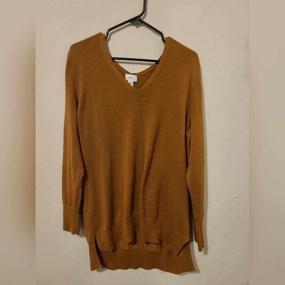 brown old navy sweater